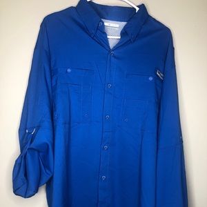Columbia PFG button up